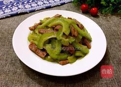 苦瓜炒牛肉的做法图解9