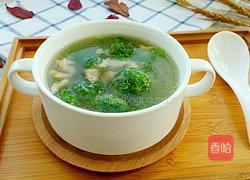 骨汤炖西兰花的做法图解8