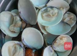 文蛤蒸蛋的做法图解2