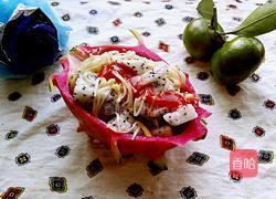 金針菇火龍果的做法圖解9