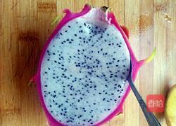 金针菇火龙果的做法图解3