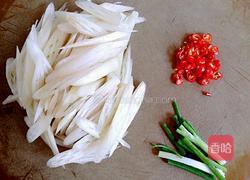 炒藕带的做法图解2