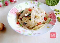 炒藕带的做法图解9
