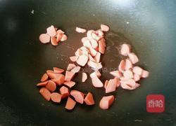 火腿肠炒饭的做法图解6