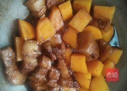 红薯烧肉的做法图解9