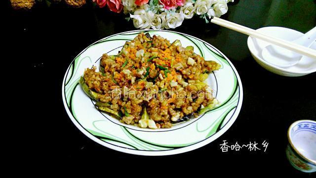 微波肉末茄子