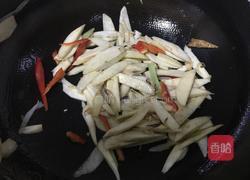 葱烧茭白的做法图解8