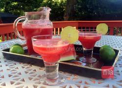 西瓜青柠果汁的做法图解8
