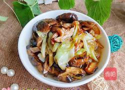 葱烧蘑菇的做法图解6