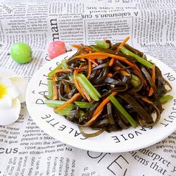 凉拌芹菜海带的做法[图]
