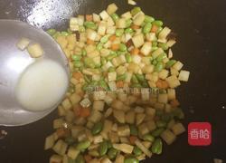 茭白炒毛豆的做法图解12