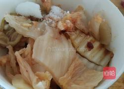 泡菜汤的做法图解2