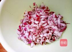 简易版生煎包（杏鲍菇洋葱猪肉馅）的做法图解3