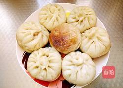 简易版生煎包（杏鲍菇洋葱猪肉馅）的做法图解12