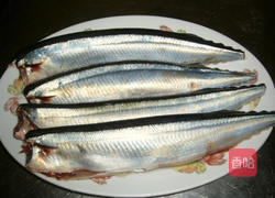 干煎秋刀的做法图解2