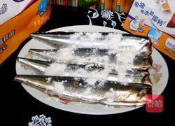 干煎秋刀的做法图解3