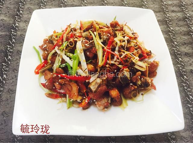 盛出装盘