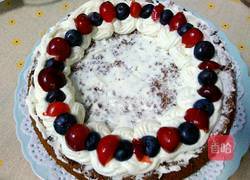 双层裸蛋糕的做法图解12