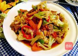 干锅花菜的做法图解1