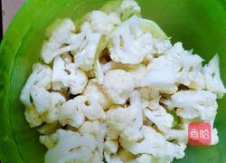 辣炒花菜的做法图解1