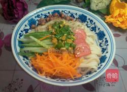 凉拌拉面的做法图解9