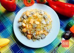 水果炒饭的做法图解11