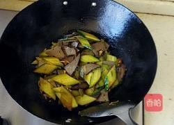 黄瓜炒猪肝的做法图解7