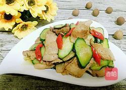 黄瓜炒肉片的做法图解7