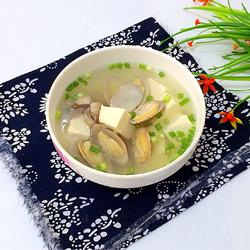 蛤蜊豆腐汤的做法[图]