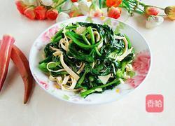 千张烧青菜的做法图解8