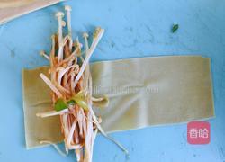 干豆腐卷金针菇～的做法图解5