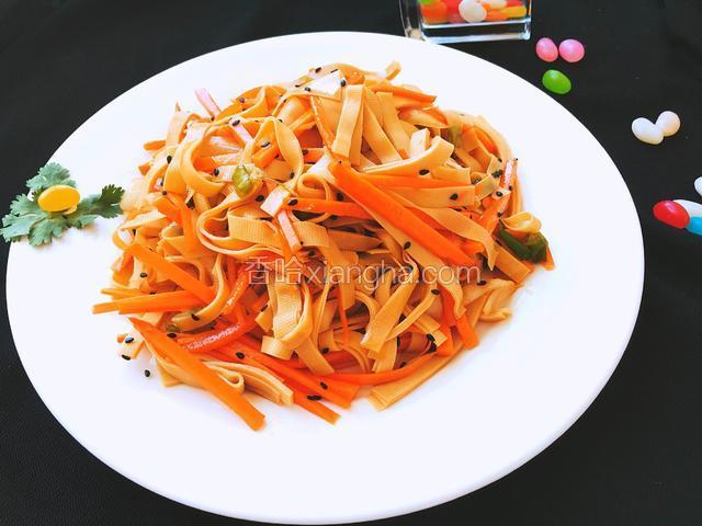 凉拌干豆腐～