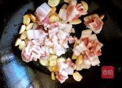 大蒜炒肉片的做法图解4