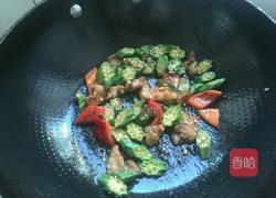 猪肉炒秋葵的做法图解9
