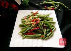 青辣椒炒长豆角的做法图解7