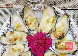 芝士芥香青口贝的做法图解2