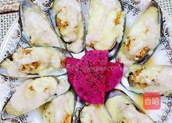 芝士芥香青口贝的做法图解3