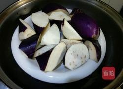 豆瓣酱炒茄子的做法图解2