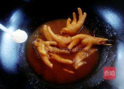 秘制红烧鸡爪的做法图解6