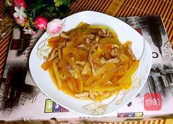 西瓜皮炒肉的做法图解5