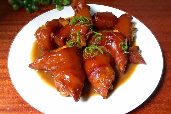 肥猪蹄的花样做法