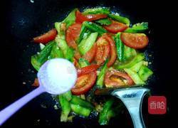 西红柿炒丝瓜的做法图解6