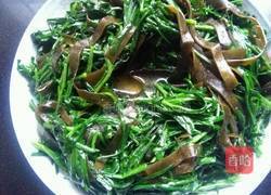 韭菜炒海带的做法图解5