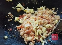 番茄酱炒饭的做法图解7
