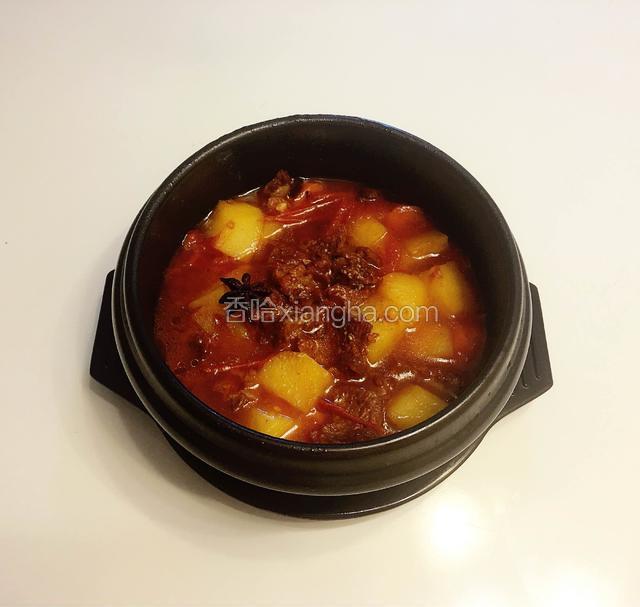 番茄土豆炖牛腩