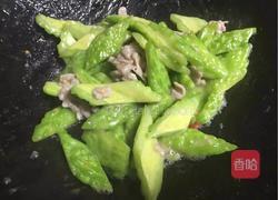 苦瓜炒猪肉的做法图解12