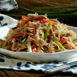 仔姜肉丝的做法[图]