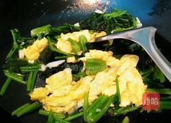 菠菜炒鸡蛋的做法图解7