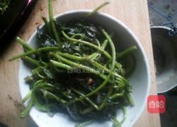 炒红薯叶的做法图解4
