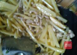土豆炒肉丝的做法图解12